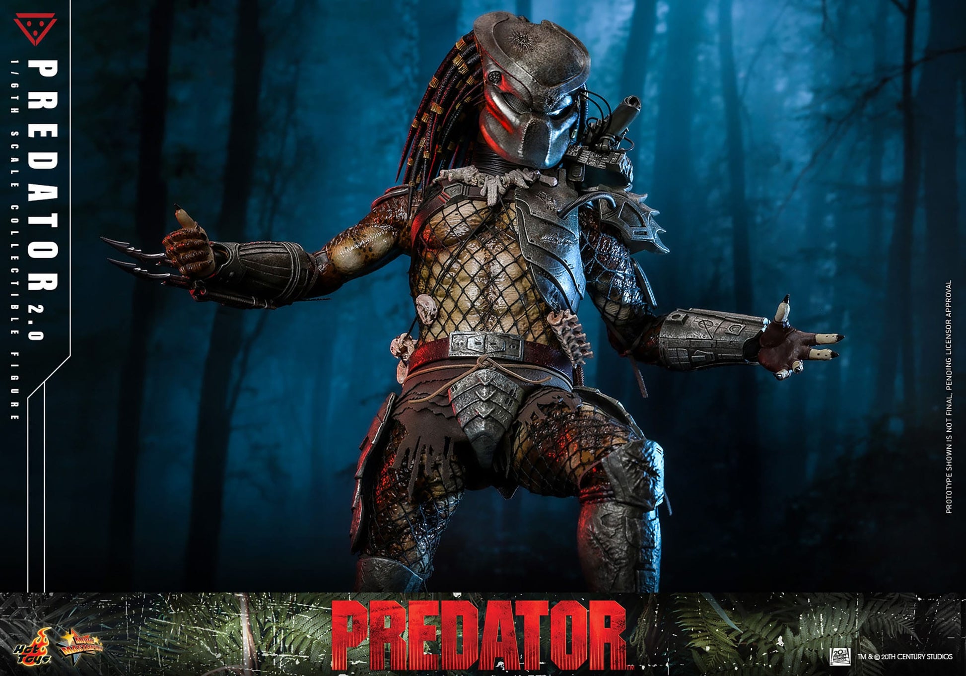 Predator: Predator 2.0: 1/6th Scale Action Figure: Hot Toys by Hot Toys – Action Figure, [scale], UK stockist Planet Action Figures