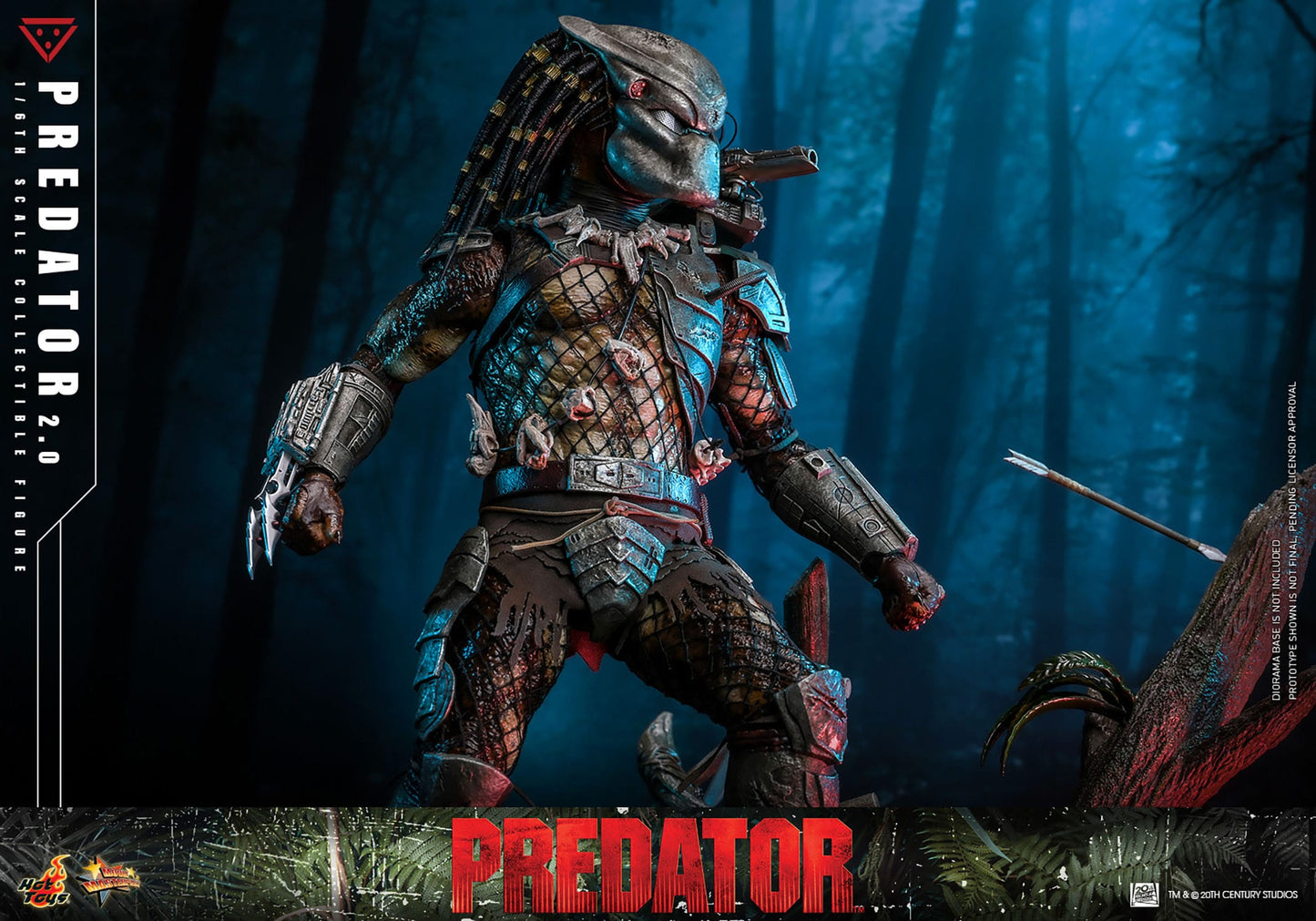 Predator: Predator 2.0: 1/6th Scale Action Figure: Hot Toys by Hot Toys – Action Figure, [scale], UK stockist Planet Action Figures