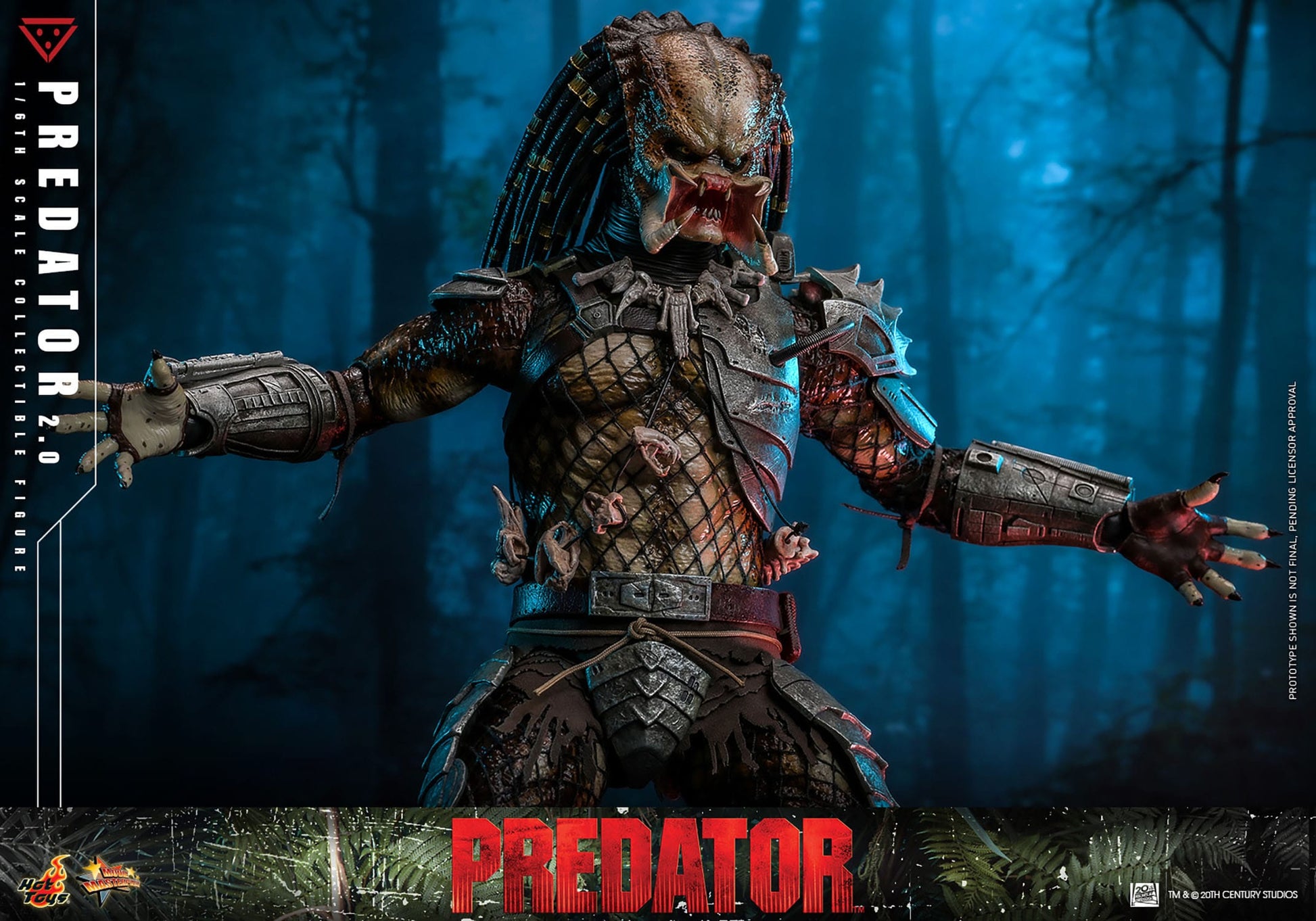 Predator: Predator 2.0: 1/6th Scale Action Figure: Hot Toys by Hot Toys – Action Figure, [scale], UK stockist Planet Action Figures