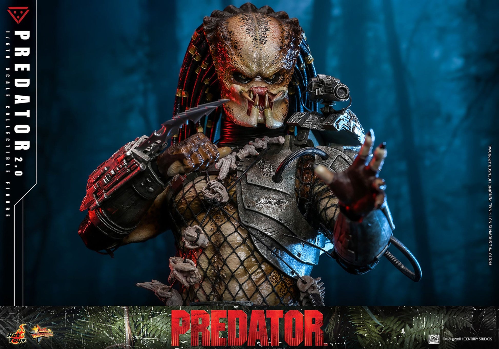 Predator: Predator 2.0: 1/6th Scale Action Figure: Hot Toys by Hot Toys – Action Figure, [scale], UK stockist Planet Action Figures