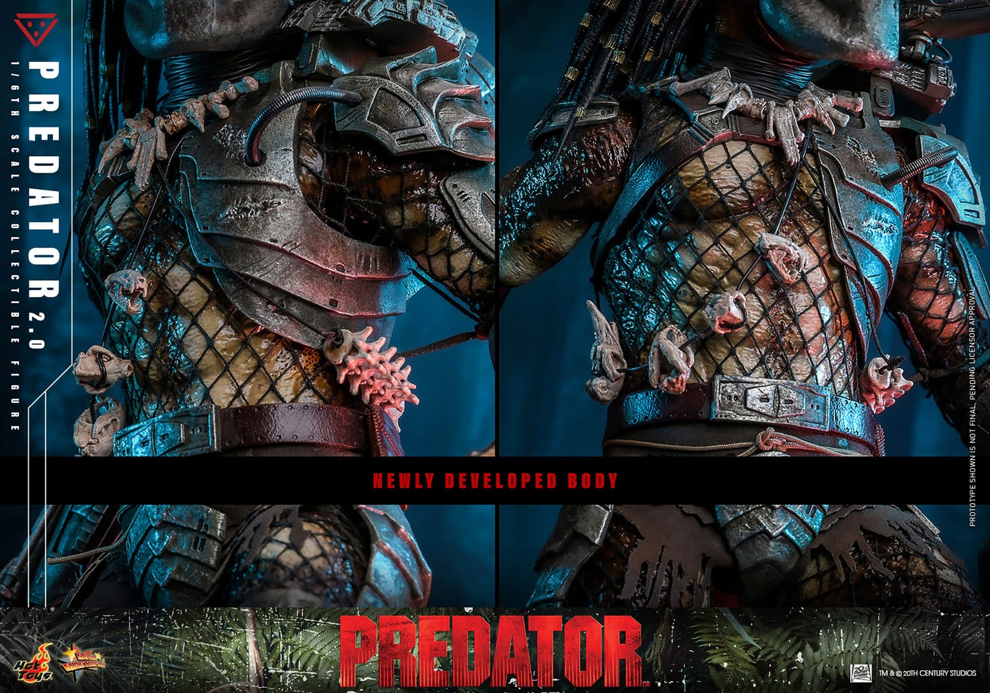 Predator: Predator 2.0: 1/6th Scale Action Figure: Hot Toys by Hot Toys – Action Figure, [scale], UK stockist Planet Action Figures