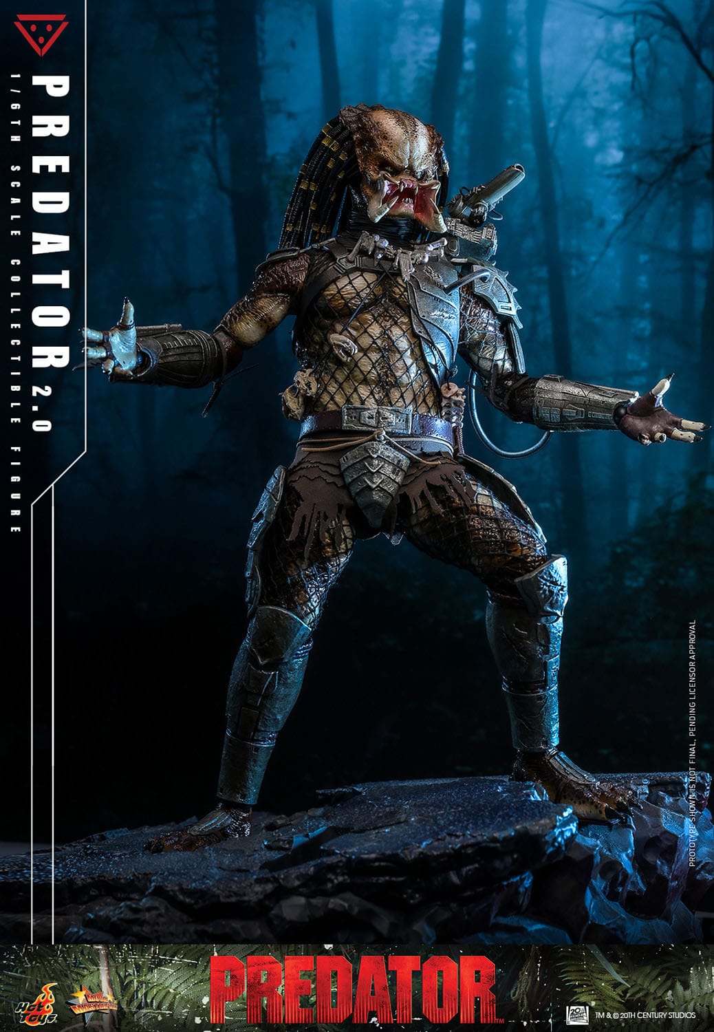 Predator: Predator 2.0: 1/6th Scale Action Figure: Hot Toys by Hot Toys – Action Figure, [scale], UK stockist Planet Action Figures