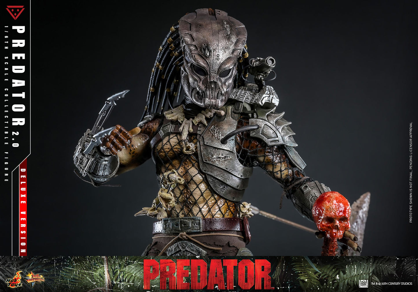 Predator: Predator 2.0: Deluxe: 1/6th - Hot Toys Action Figures