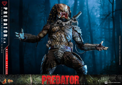 Predator: Predator 2.0: Deluxe: 1/6th - Hot Toys Action Figures
