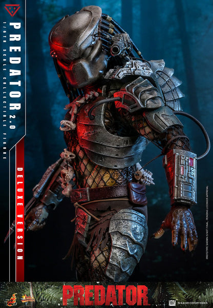 Predator: Predator 2.0: Deluxe: 1/6th - Hot Toys Action Figures
