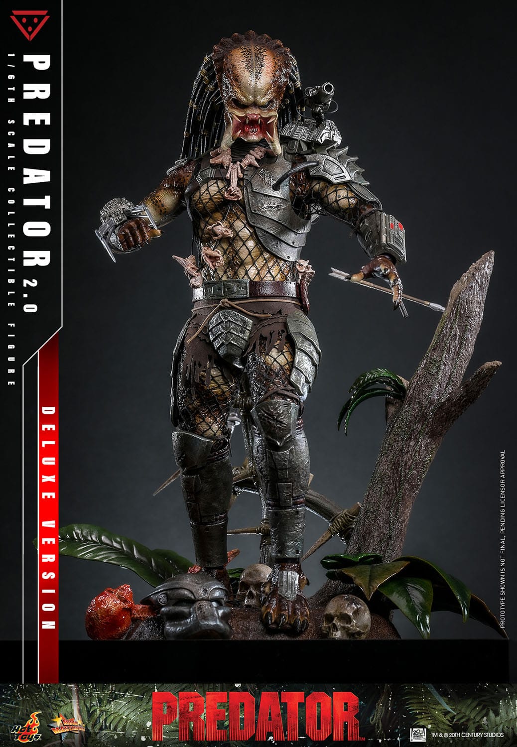 Predator: Predator 2.0: Deluxe: 1/6th - Hot Toys Action Figures