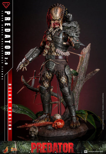 Predator: Predator 2.0: Deluxe: 1/6th - Hot Toys Action Figures