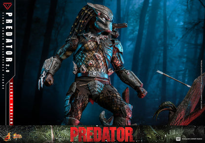 Predator: Predator 2.0: Deluxe: 1/6th Scale Action Figure - Hot Toys Action Figure