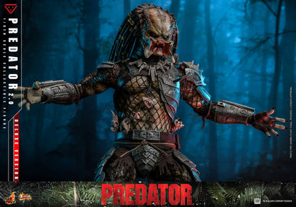 Predator: Predator 2.0: Deluxe: 1/6th Scale Action Figure - Hot Toys Action Figure