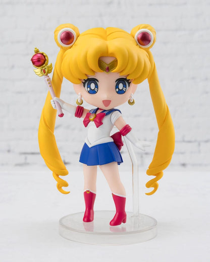 Pretty Guardian Sailor Moon R Figuarts mini Action Figure Sailor Moon Crystal Star Compact Edition - Bandai Tamashii Nations Action Figures