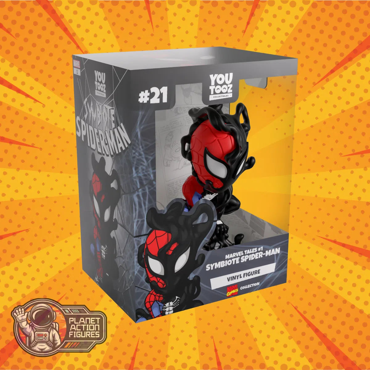 Spider-Man: Symbiote Spider-Man: Marvel Tales: Vinyl Figure: YouTooz: #1