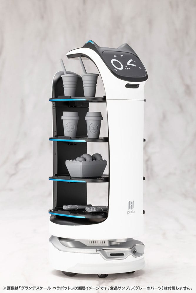 Pudu Robotics Grande ScalePlastic Model Kit BellaBot 19 cm - Kotobukiya Model Kits