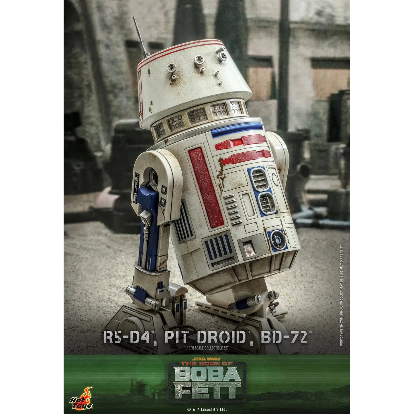 R5-D4, Pit Droid & BD-72: Star Wars: The Book Of Boba Fett Hot Toys