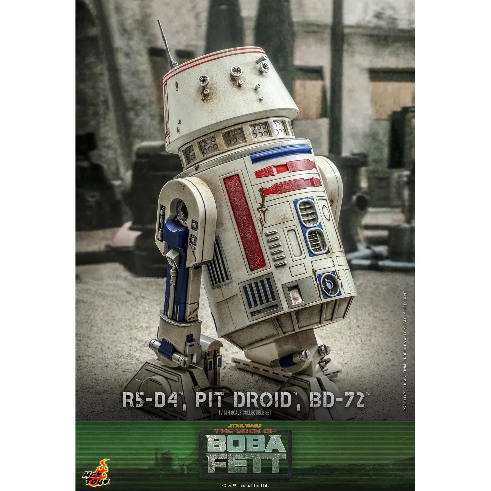 R5-D4, Pit Droid & BD-72: Star Wars: The Book Of Boba Fett Hot Toys