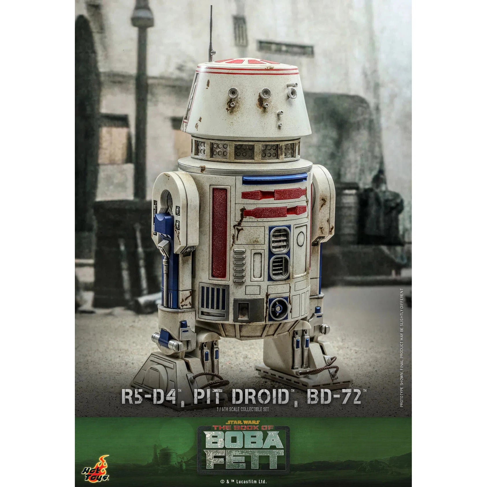 R5-D4, Pit Droid & BD-72: Star Wars: The Book Of Boba Fett Hot Toys
