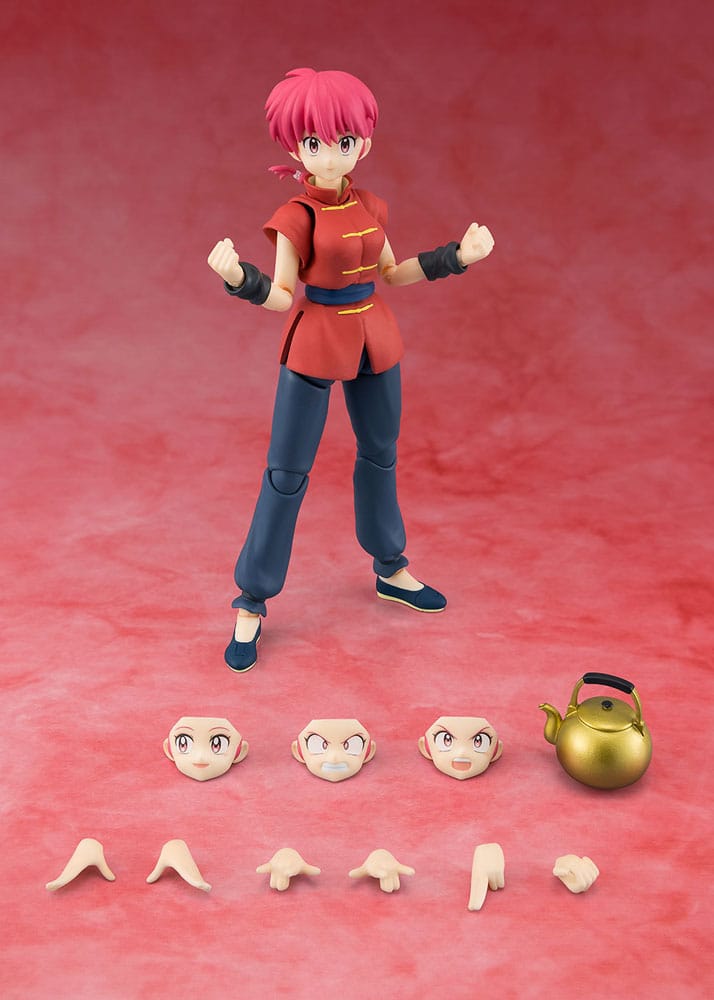 Ranma 1/2 S.H. Figuarts Action Figure Ranma - Bandai Tamashii Nations Action Figure