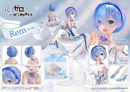 Re:Zero - Starting Life in Another World Prisma Wing PVC Statue 1/7 Rem Glass Edition 23 cm - Prime 1 Studio Statues