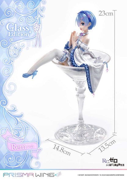 Re:Zero - Starting Life in Another World Prisma Wing PVC Statue 1/7 Rem Glass Edition 23 cm - Prime 1 Studio Statues