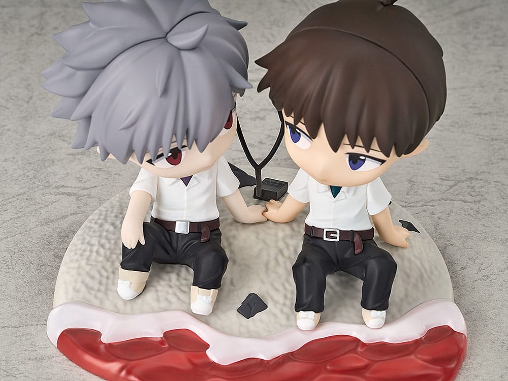 Rebuild of Evangelion Chibi Figure Shinji Ikari & Kaworu Nagisa - Good Smile Company Mini Figures