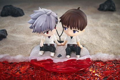 Rebuild of Evangelion Chibi Figure Shinji Ikari & Kaworu Nagisa - Good Smile Company Mini Figures