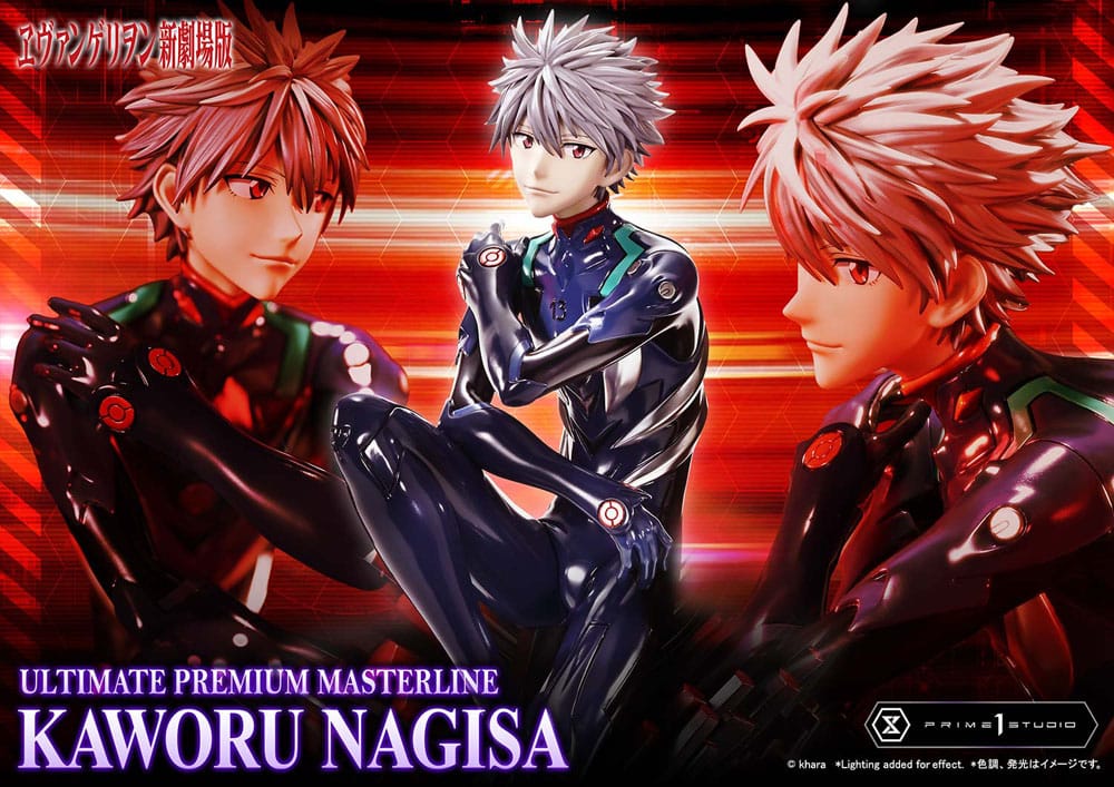 Rebuild of Evangelion: Kaworu Nagisa: Ultimate Premium Masterline 1/4 Scale Statue - Prime 1 Studio Statues