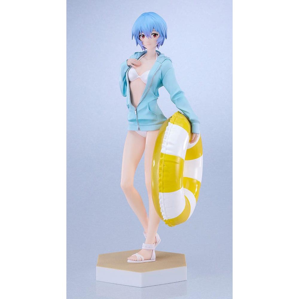 Rebuild of Evangelion Pop Up Parade L PVC Statue Beach Queens: Rei Ayanami 22 cm - Good Smile Company Statue