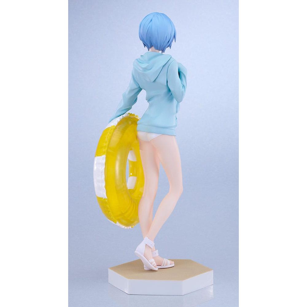 Rebuild of Evangelion Pop Up Parade L PVC Statue Beach Queens: Rei Ayanami 22 cm - Good Smile Company Statue