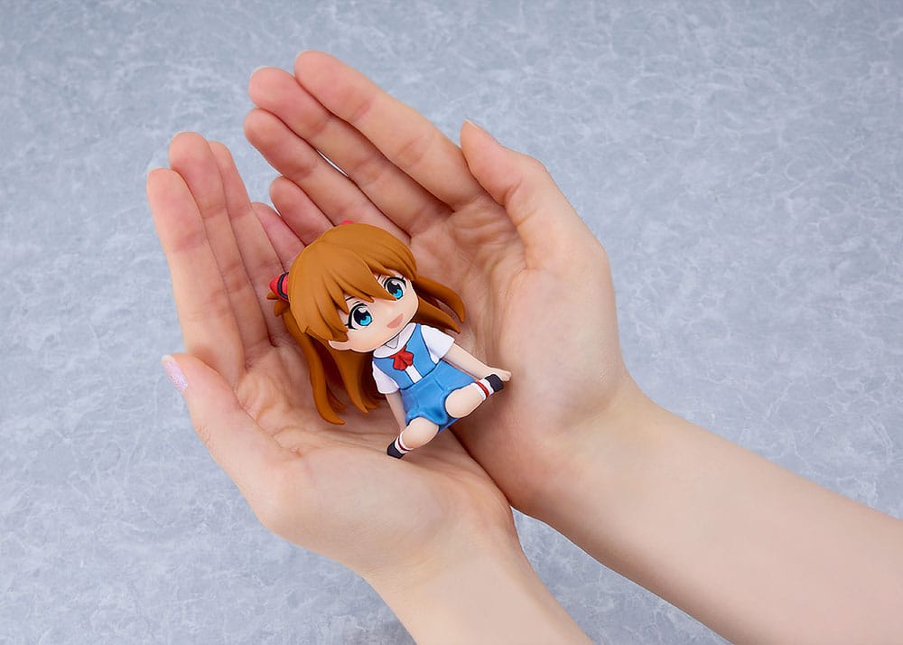 Rebuild of Evangelion Rubber Mascot Nendroid Plus Mini Figure Asuka Shikinami Langley - Good Smile Company Mini-figures