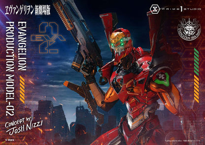 Rebuild of Evangelion Ultimate Diorama Masterline Series Statue Evangelion Production Model-02 (Concept By Josh Nizzi) 73 cm - Prime 1 Studio Statues