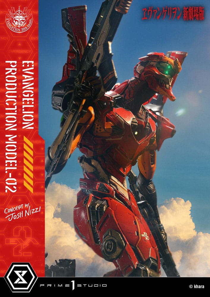 Rebuild of Evangelion Ultimate Diorama Masterline Series Statue Evangelion Production Model-02 (Concept By Josh Nizzi) 73 cm - Prime 1 Studio Statues