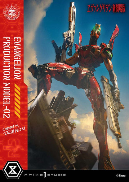 Rebuild of Evangelion Ultimate Diorama Masterline Series Statue Evangelion Production Model-02 (Concept By Josh Nizzi) 73 cm - Prime 1 Studio Statues