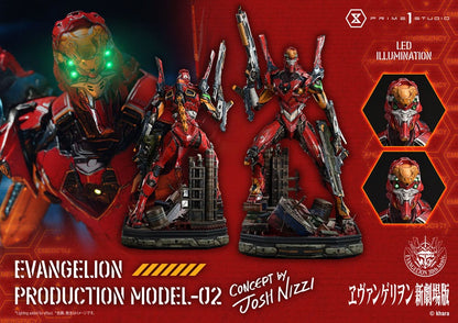 Rebuild of Evangelion Ultimate Diorama Masterline Series Statue Evangelion Production Model-02 (Concept By Josh Nizzi) 73 cm - Prime 1 Studio Statues
