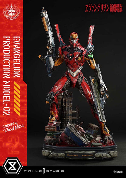 Rebuild of Evangelion Ultimate Diorama Masterline Series Statue Evangelion Production Model-02 (Concept By Josh Nizzi) 73 cm - Prime 1 Studio Statues