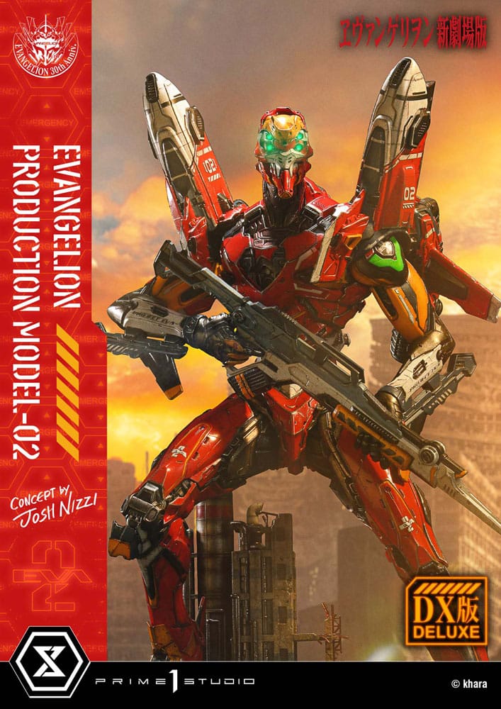 Rebuild of Evangelion Ultimate Diorama Masterline Series Statue Evangelion Production Model-02 (Concept By Josh Nizzi) Deluxe Version 73 cm - Prime 1 Studio Statues