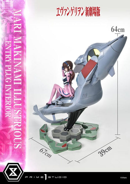 Rebuild of Evangelion Ultimate Premium Masterline Series Statue 1/4 Mari Makinami Illustrious Normal Ver. 64 cm - Prime 1 Studio Statues