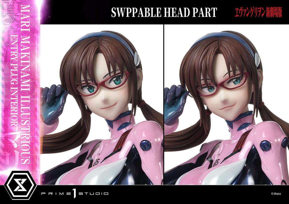 Rebuild of Evangelion Ultimate Premium Masterline Series Statue 1/4 Mari Makinami Illustrious Normal Ver. 64 cm - Prime 1 Studio Statues