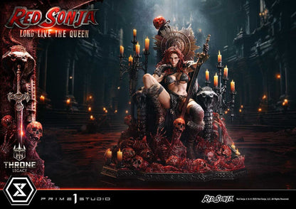 Red Sonja Long Live the Queen: Red Sonja: Throne Legacy: 1/3 Scale Statue - Prime 1 Studio Statues