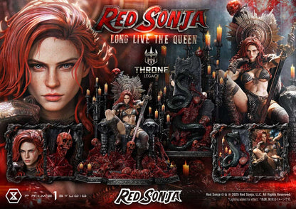 Red Sonja Long Live the Queen: Red Sonja: Throne Legacy: 1/3 Scale Statue - Prime 1 Studio Statues