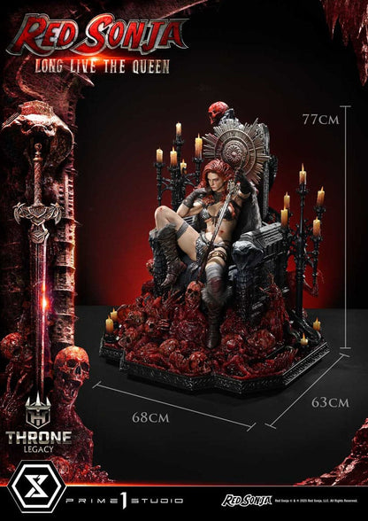Red Sonja Long Live the Queen: Red Sonja: Throne Legacy: 1/3 Scale Statue - Prime 1 Studio Statues