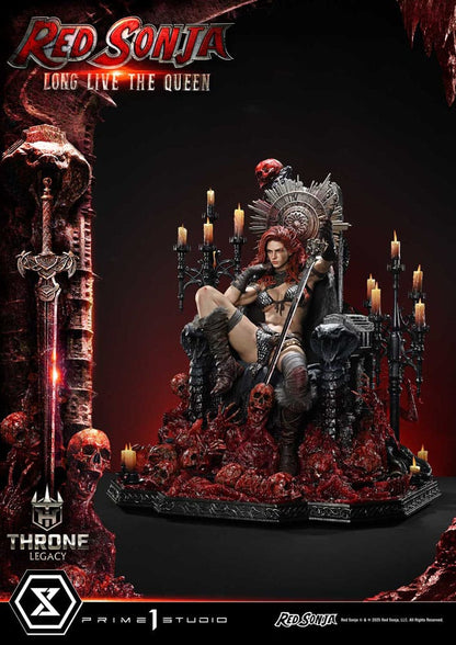 Red Sonja Long Live the Queen: Red Sonja: Throne Legacy: 1/3 Scale Statue - Prime 1 Studio Statues