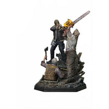 Resident Evil 4 Ultimate Premium Masterline Series Statue 1/4 Leon S. Kennedy vs. Chainsaw Villager Bonus Ver. 76 cm - Prime 1 Studio Statues