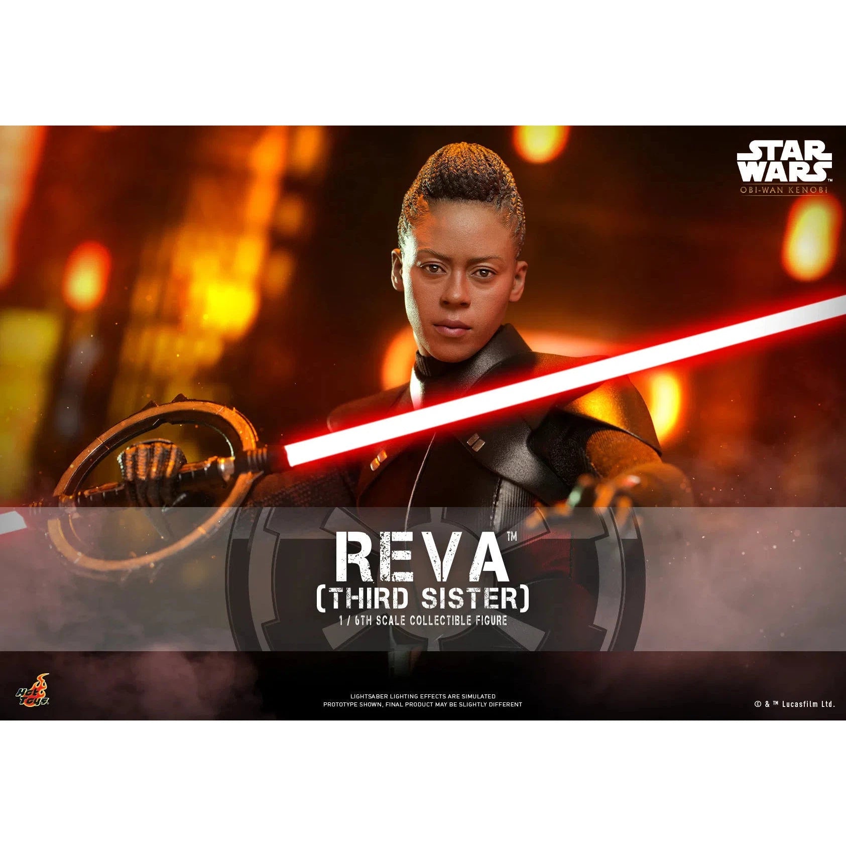 Reva: Third Sister: Star Wars: Obi-Wan Kenobi: TMS083 - Hot Toys Action Figure