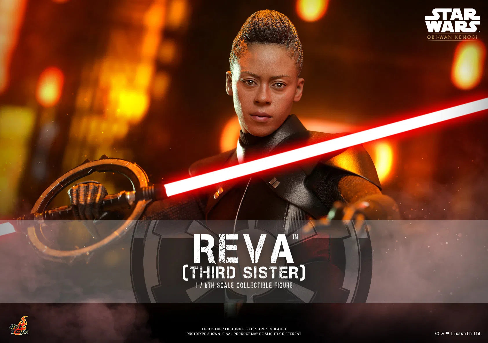 Reva: Third Sister: Star Wars: Obi-Wan Kenobi: TMS083: Hot Toys Hot Toys