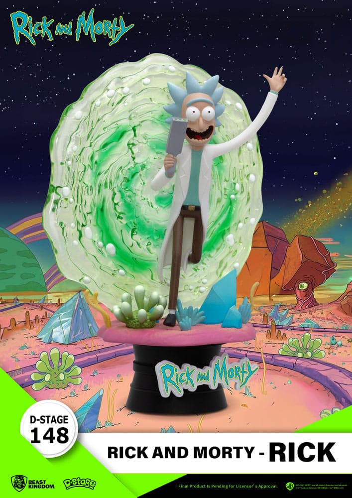 Rick & Morty D-Stage PVC Diorama Rick 14 cm - Beast Kingdom Toys Dioramas