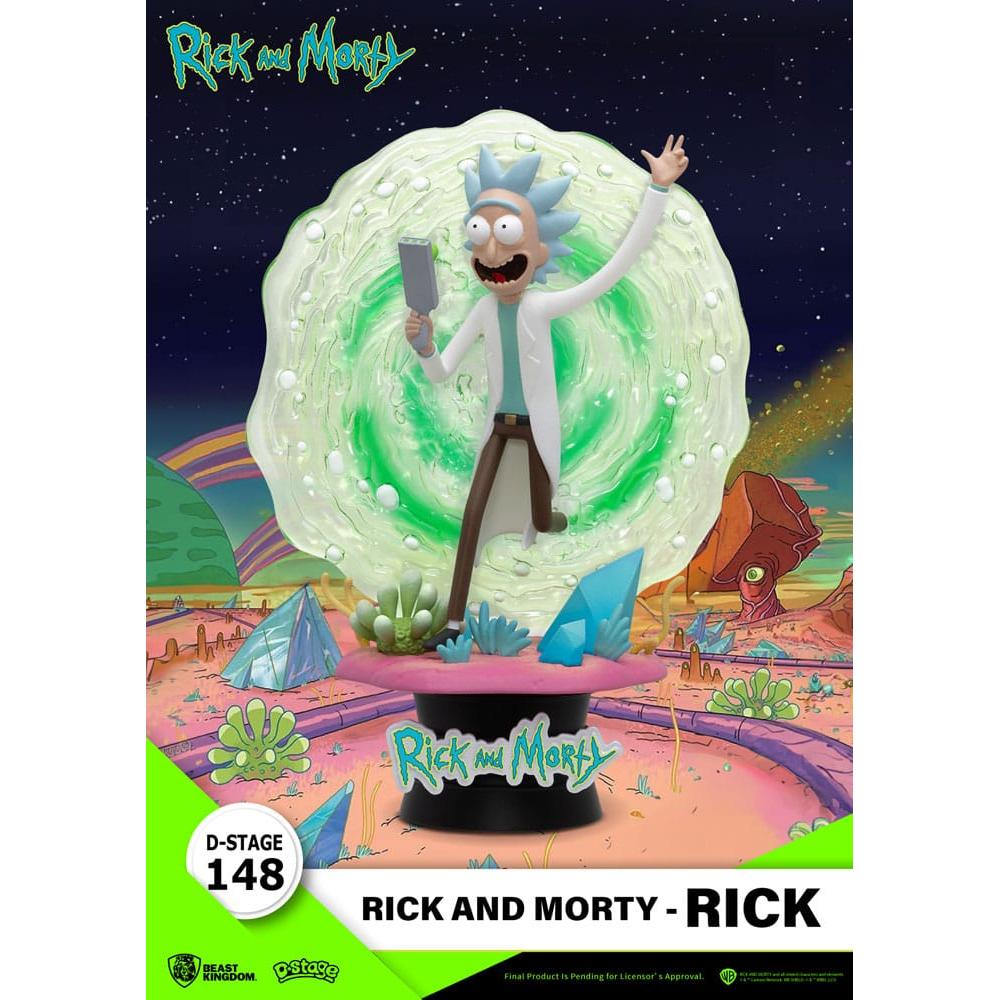 Rick & Morty D-Stage PVC Diorama Rick 14 cm - Beast Kingdom Toys Dioramas