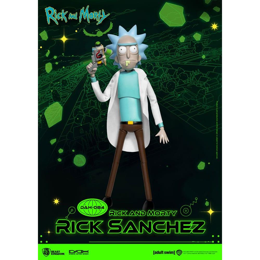 Rick and Morty Dynamic 8ction Heroes Action Figure 1/9 Rick Sanchez 23 cm - Beast Kingdom Toys Action figures