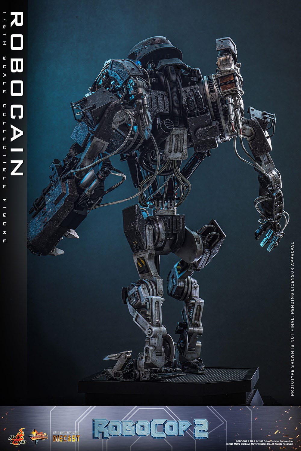RoboCop 2: RoboCain: 1/6th - Hot Toys Action Figures