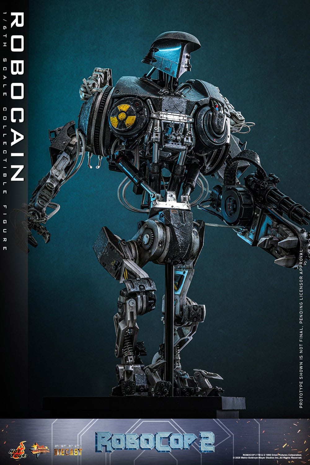 RoboCop 2: RoboCain: 1/6th - Hot Toys Action Figures