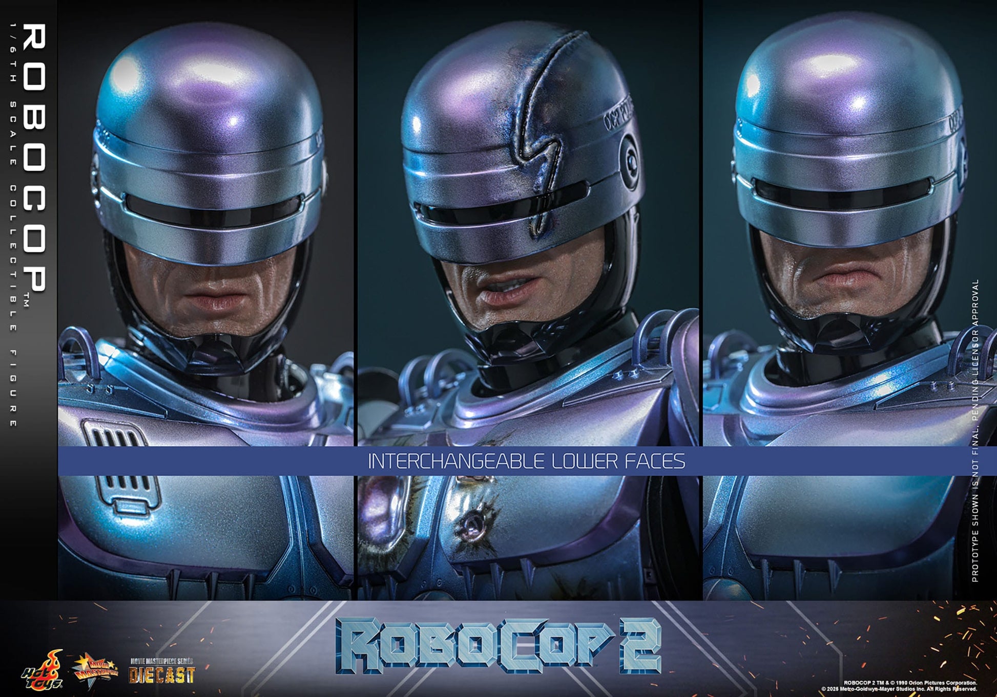 RoboCop 2: RoboCop: 1/6th - Hot Toys Action Figures