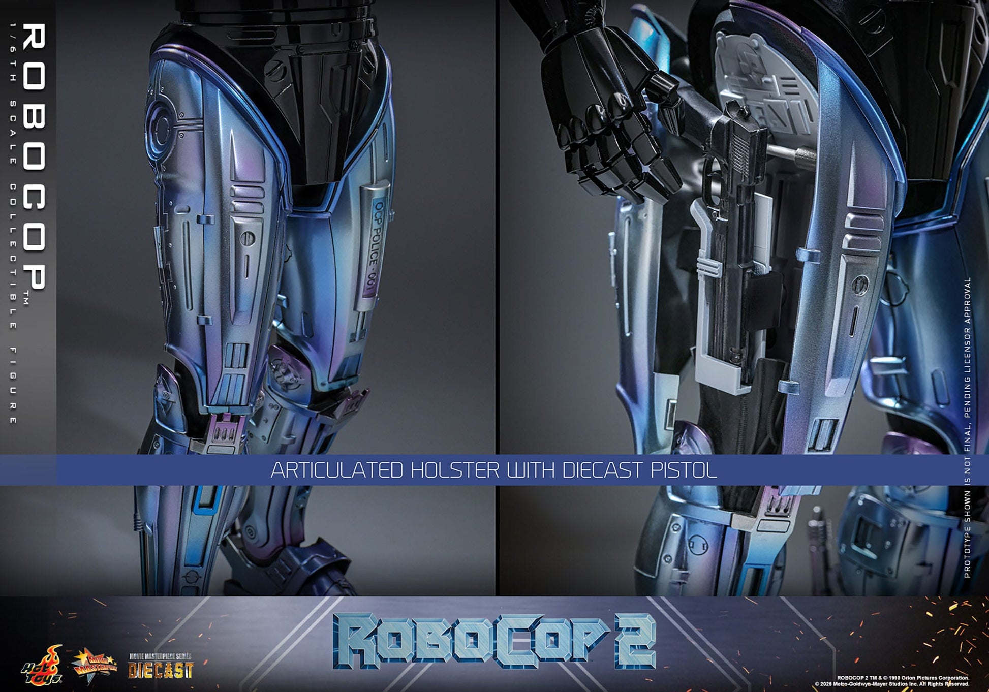 RoboCop 2: RoboCop: 1/6th Scale Action Figure: Hot Toys by Hot Toys – Action Figure, [scale], UK stockist Planet Action Figures